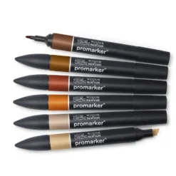 Zestaw Promarker - Winsor & Newton - Skin Tones 2, 6 szt.