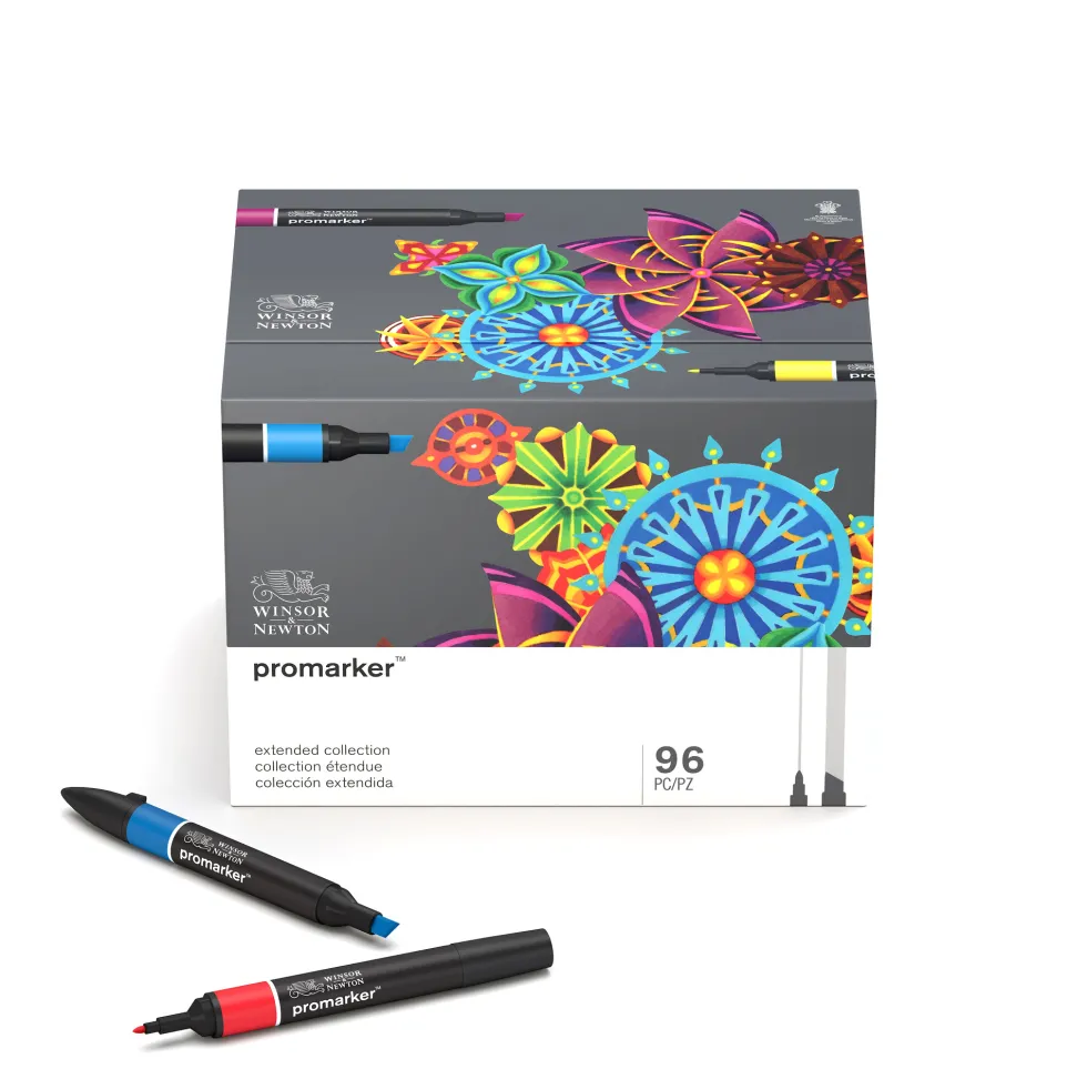 Zestaw Promarker - Winsor & Newton - Superbig Extended Box Set, 96 szt.