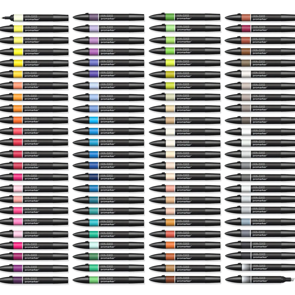 Zestaw Promarker - Winsor & Newton - Superbig Extended Box Set, 96 szt.