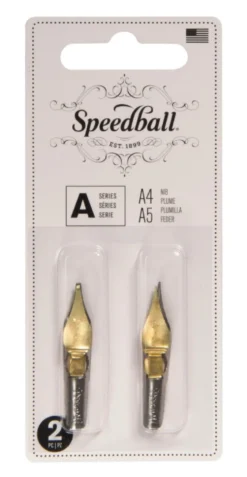 Zestaw stalówek do kaligrafii A4/A5 - Speedball - 2 szt.