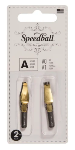 Zestaw stalówek do kaligrafii A0/A1 - Speedball - 2 szt.