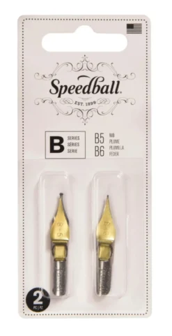 Zestaw stalówek do kaligrafii B5/B6 - Speedball - 2 szt.