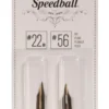 Zestaw stalówek do kaligrafii nr 22B/56 - Speedball - 2 szt.