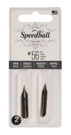 Zestaw stalówek do kaligrafii nr 102 - Speedball - 2 szt.