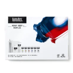 Zestaw startowy farb akrylowych Heavy Body - Liquitex - 12 szt.
