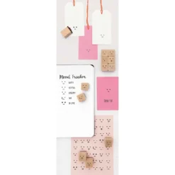 Zestaw stempli drewnianych Smile - Paper Poetry - 12 szt.