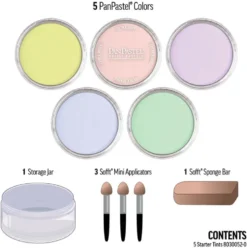 Zestaw suchych pasteli PanPastel Starter Tints - 5 kolorów