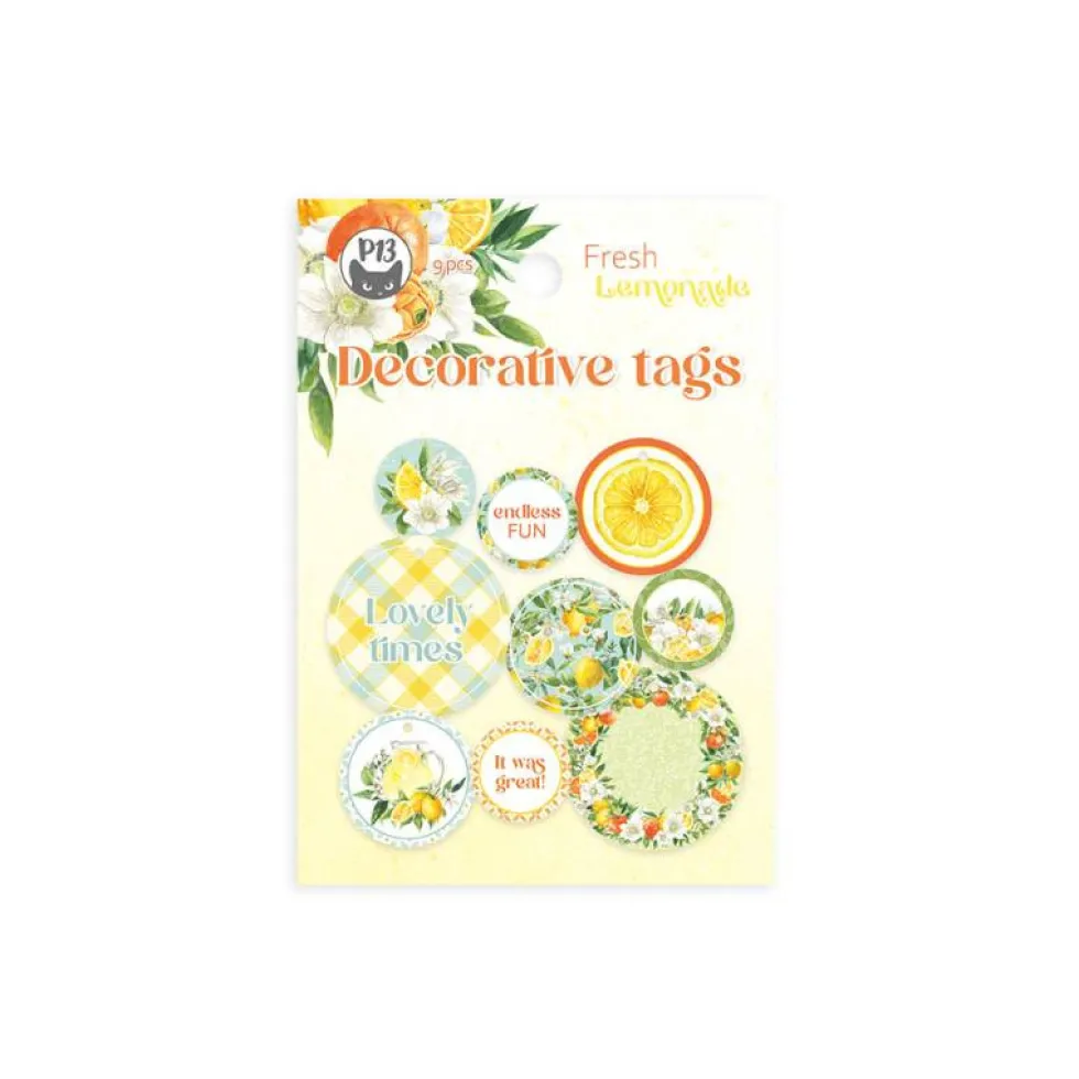Zestaw tagów - Piątek Trzynastego - Fresh Lemonade 01 9 szt.