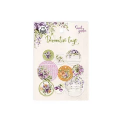 Zestaw tagów - Piątek Trzynastego - Secret garden 01 9 szt.