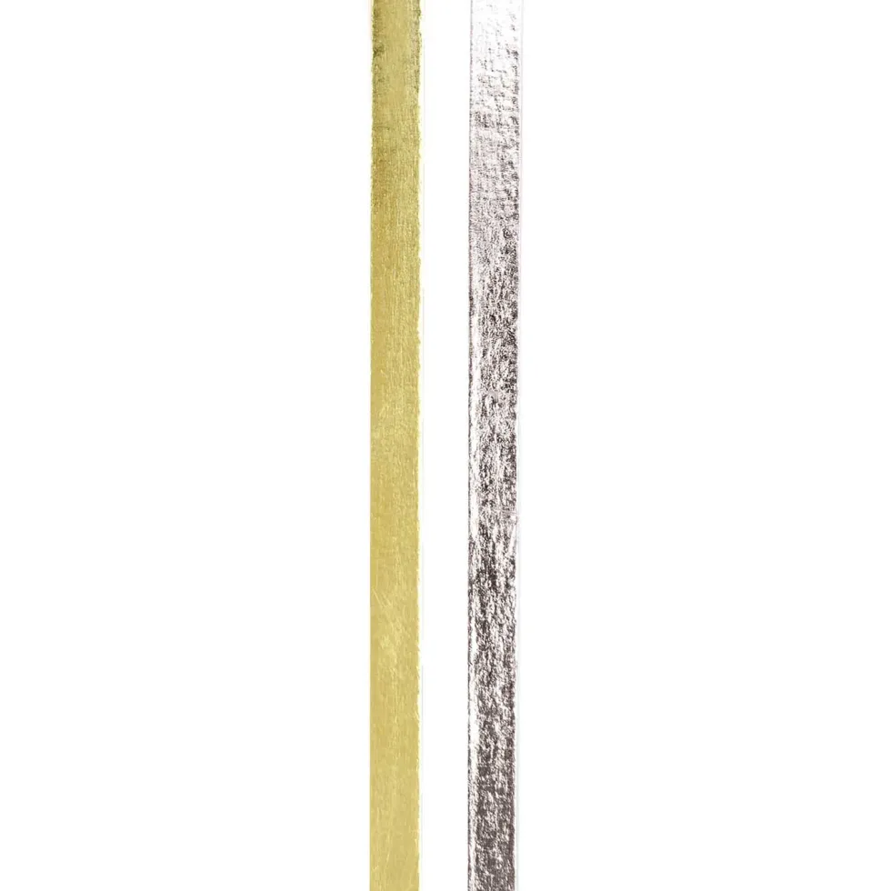 Zestaw taśm washi - Paper Poetry - złota i srebrna, 5 mm x 10 m, 2 szt.