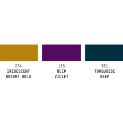 Zestaw tuszów akrylowych z medium do pouringu - Liquitex - Deep Colors, 3 x 30 ml