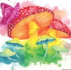 Zestaw tuszów akwarelowych Inktense w kostkach - Derwent - 24 szt.