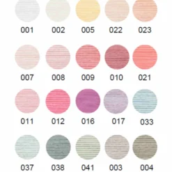 Zestaw włóczek bawełnianych Ricorumi DK - Rico Design - Pastel, 20 szt.