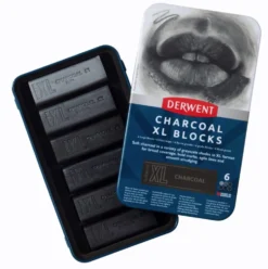 Zestaw węgli Charcoal XL w sztyfcie - Derwent - 6 szt.
