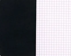 Zeszyt w kratkę A7 - Rhodia - Black 80 g 48 stron