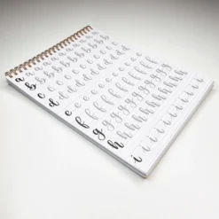Zeszyt z ćwiczeniami do brush letteringu Bounce, B5 - Devangari - 170 g/m2