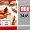 Zszywki miedziowane Novus 24/6 - 1000 szt.