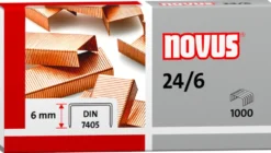 Zszywki miedziowane Novus 24/6 - 1000 szt.